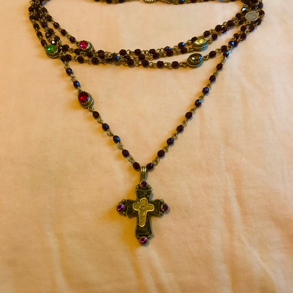 Virgins saints and angels necklace